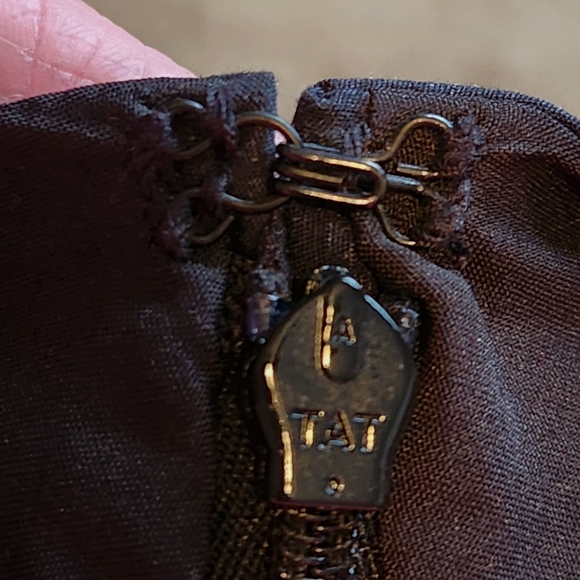 Ann Taylor Factory Full A- line skirt Size 10 Colors Black and White - Picture 8 of 10